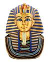 Painted King Tut Bust - Small