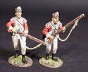 Two British Marine Light Infantry Advancing, Battle of Bunker Hill