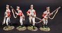 Four British Marine Light Infantry Advancing, Battle of Bunker Hill