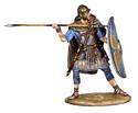 Roman Auxiliary  Legionary with Spear - Cohors II Flavia Bessorum