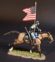 Standard Bearer, 1st Maine Cavalry Regiment, Union