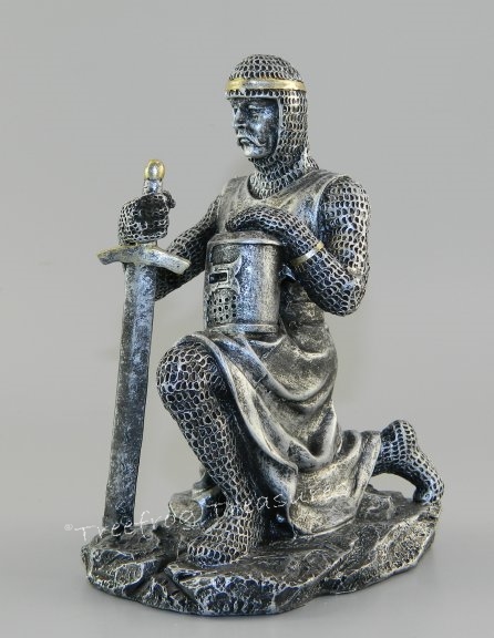 Kneeling Medieval Knight