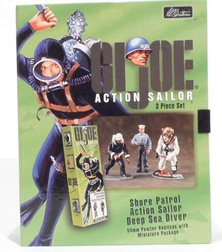 GI Joe Action Sailor 3 Piece Boxed Set