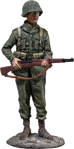 U.S. Infantryman with M1 Garand, 1944-45