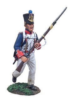 French Line Infantry Fusilier Advancing at Port Arms #1