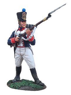 French Line Infantry Fusilier Standing at the Ready #1