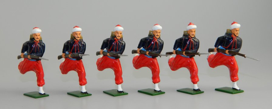 Charging Zouaves