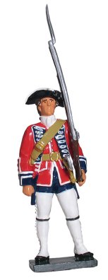 British Private, Battalion Company 1st Foot Guards, 1754-1763