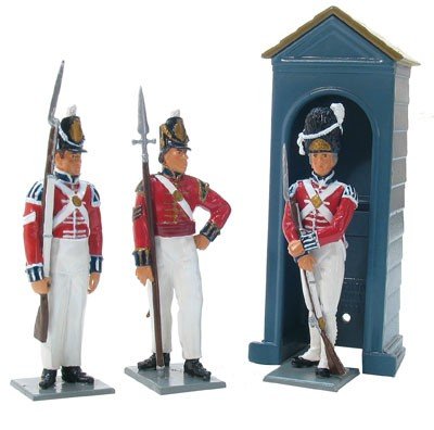 "Ready for Duty" 2nd Foot Guards Grenadiers at St. James Palace, 1815