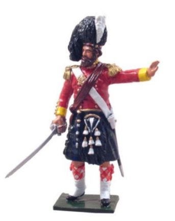 Redcoats - 93rd Highlander Officer 1854-1856