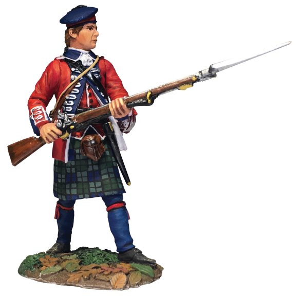 42nd Royal Highland Regiment Standing Defending, 1763