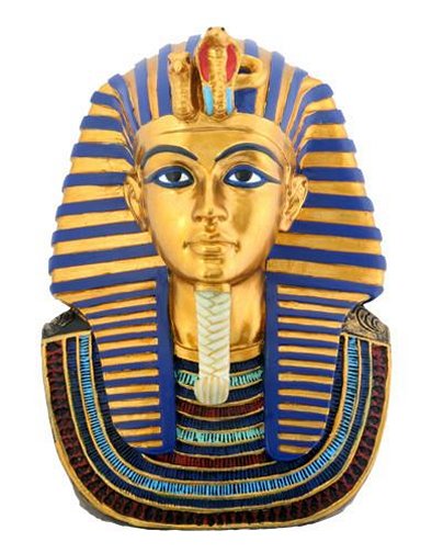 Painted King Tut Bust - Small