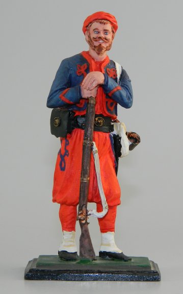 Union Army Private, 46th New York State Zouave Regt., 1862 - 90mm