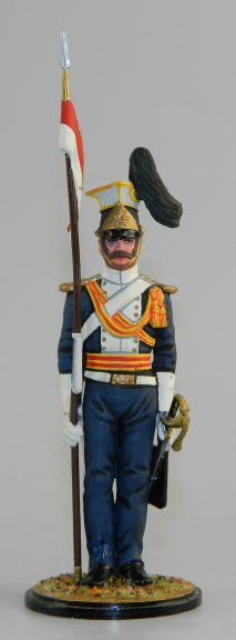 Trooper, 17th Light Dragoons - 90mm