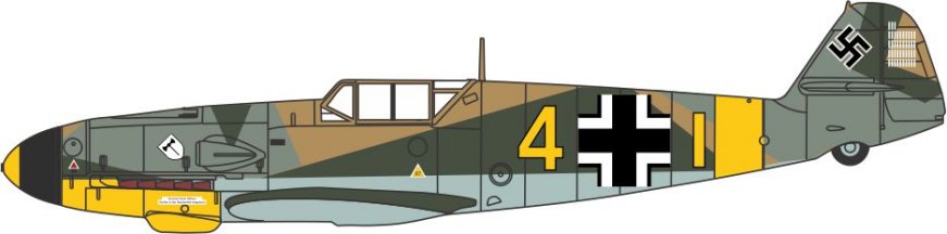 Messerschmitt Bf 109F-4/Trop – 104-victory ace Eberhard von Boremski, 9./JG 3 "Udet," Luftwaffe, Russia, 1943