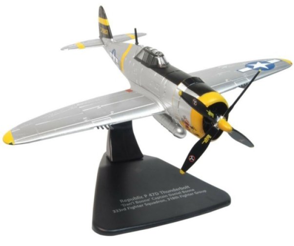 Republic P-47D Thunderbolt – Capt. Daniel Boone, 333rd FS, 318th FG, U.S. 20th Army Air Force, WWII