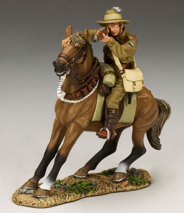 Light Horseman Firing Rifle