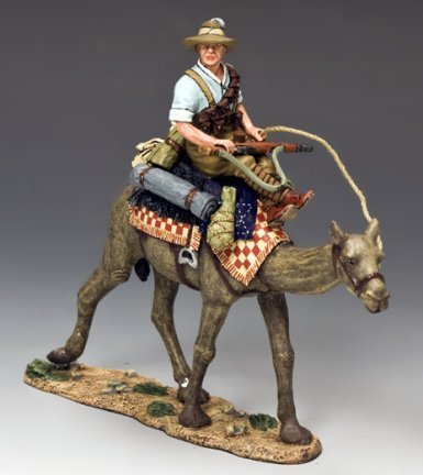 “Shirt-Sleeve Order” Solider on Camel