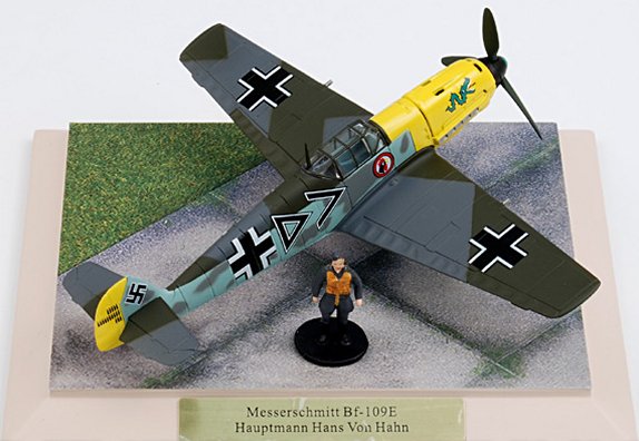 Messerschmitt Bf 109E, Luftwaffe JG 3 Udet, Hans von Hahn