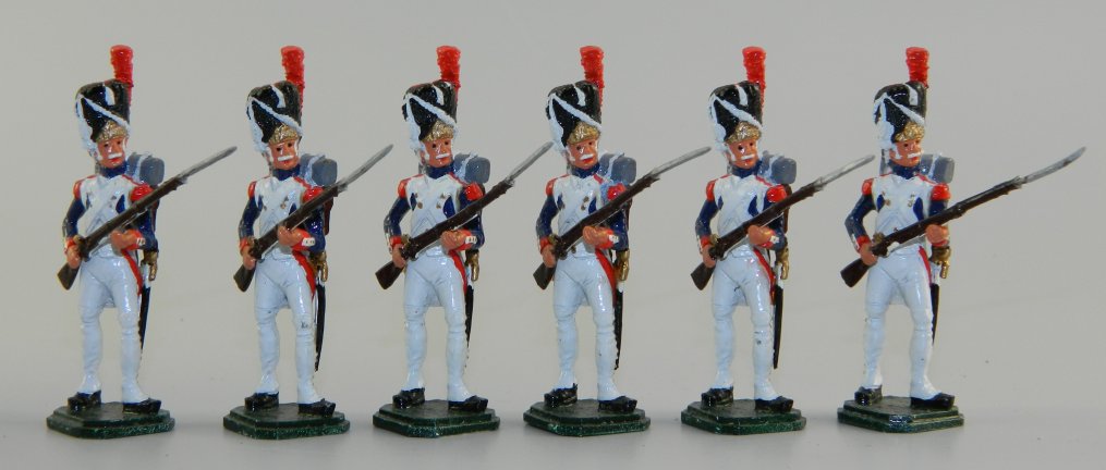 6 Infantry at the Ready, French Grenadier Guards, 1812