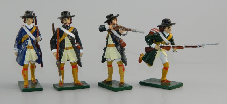 Partisans Acadiens, 1755-1760