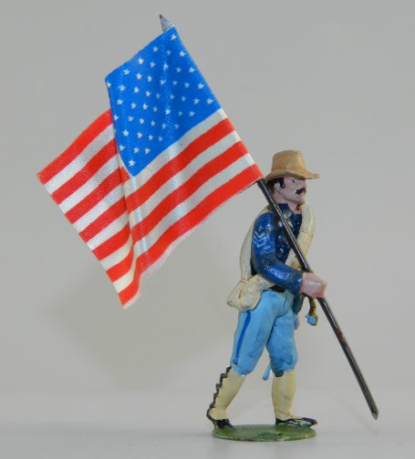 US Marine Flagbearer, Spanish-American War