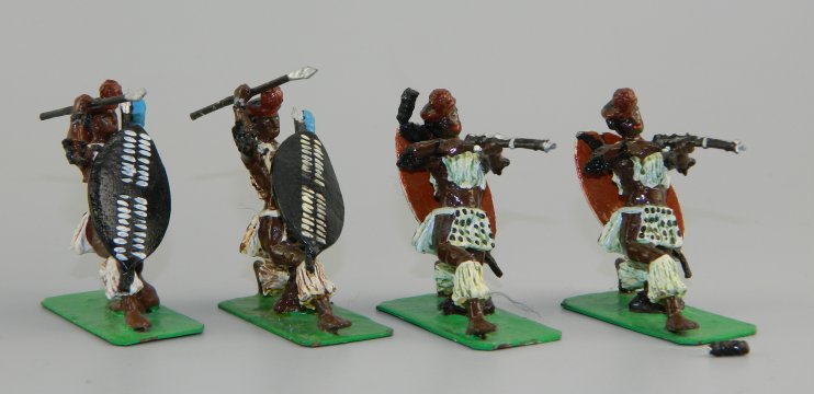 Zulu Warriors in Action