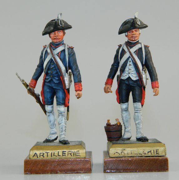 American Revolution Artillery Canonniers, 1780