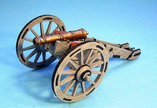 British Artillery - 6lb Battalion Gun