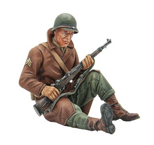 US Winter Infantry Sargent with M1 Garand - Tank Rider