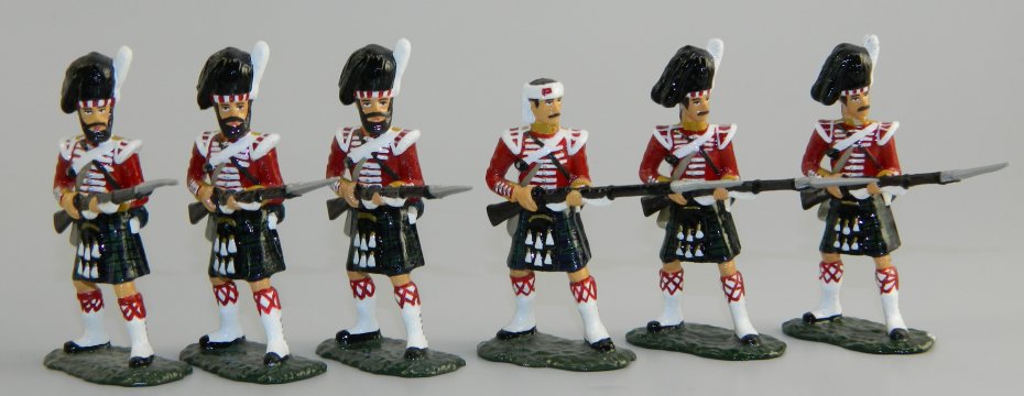 British 93rd Highlanders, The Thin Red Line