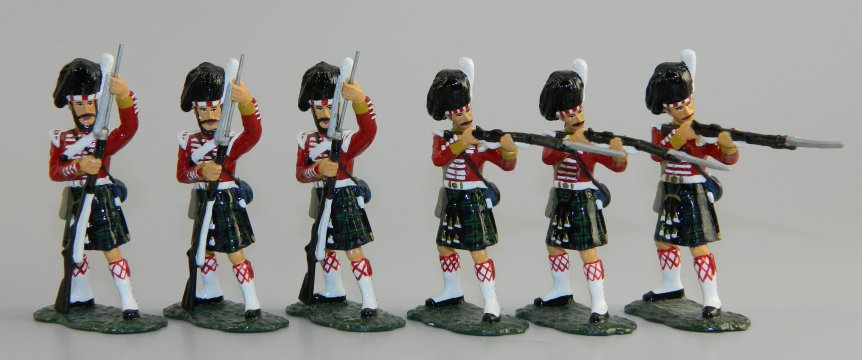 Firing & Loading, British 93rd Highlanders