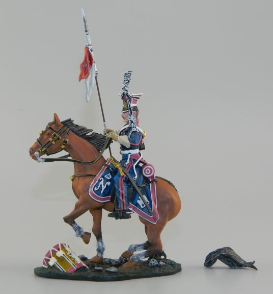 Polish Lancer Flagbearer Canting