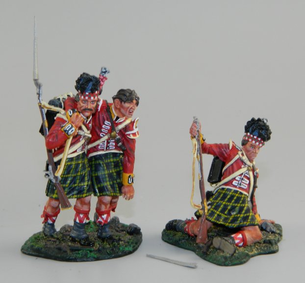 92nd Highlanders Wounded