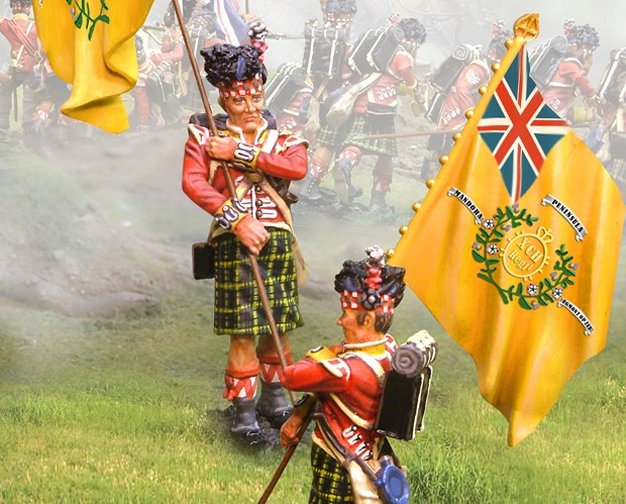 92nd Highlanders Regt. Colors