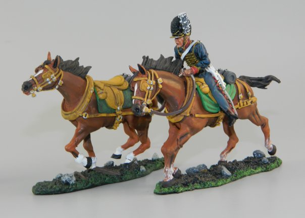 British RHA Caisson Horse Set