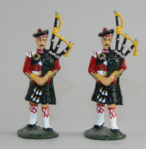 Regimental Pipers, 93rd British Highlanders