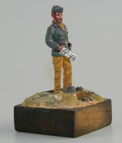 German WWII Afrika Korps Soldier