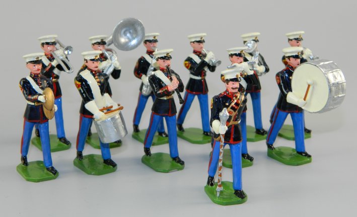 USMC Band in Dress Blues