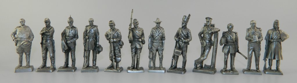 Pewter Army Soldiers