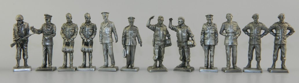 1960s Pewter Soldiers