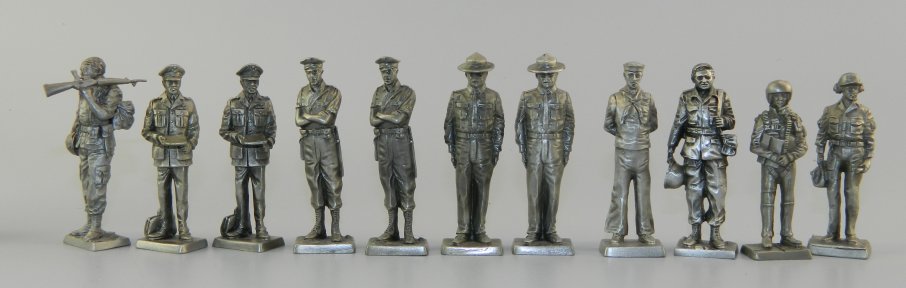 1970s Pewter Soldiers