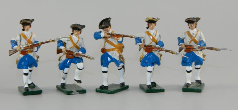 French Marine Foot - Compagne Franche de la Marine - 1755-1760