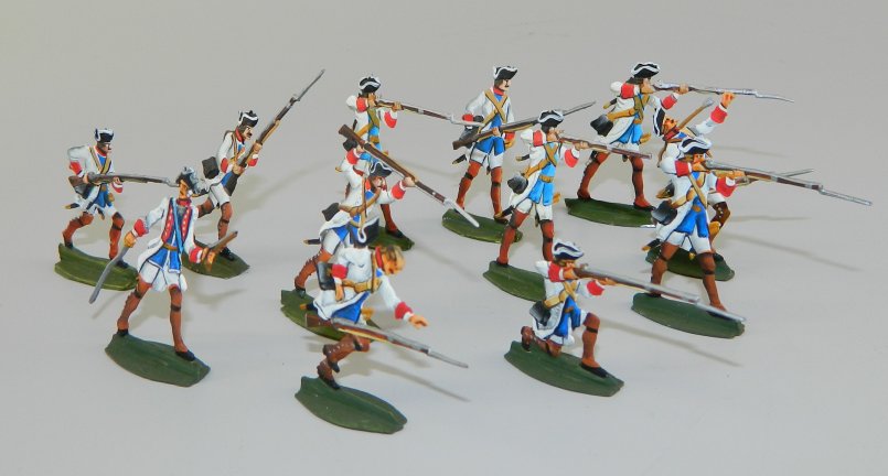 French Marines, French & Indian Wars