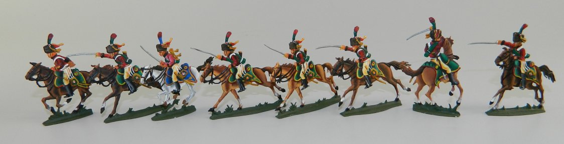 Napoleonic Soldiers Charging