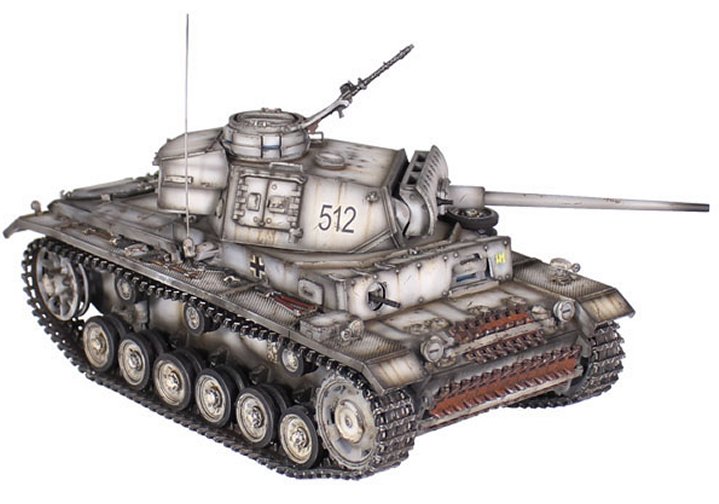 Winter German Panzer III L - 2nd Panzer Div "Das Reich"