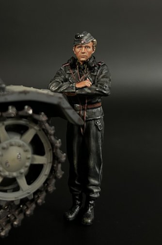 Wehrmacht Panzer Crew Signalman for Panzer IV & Tiger Tank