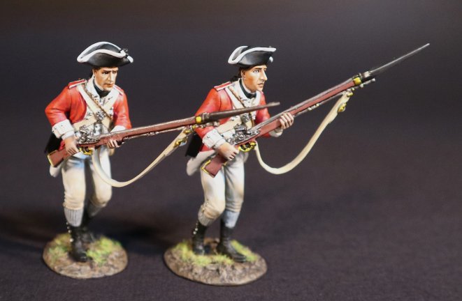 Two British Marines, Battle of Bunker Hill