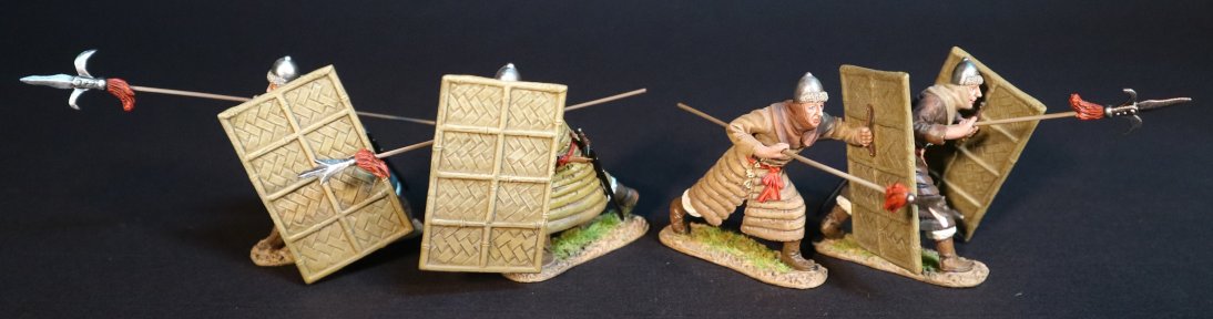 Four Korean Auxillary Spearmen