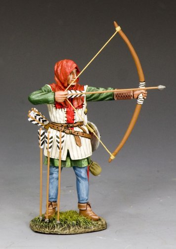 English Archer Taking Aim